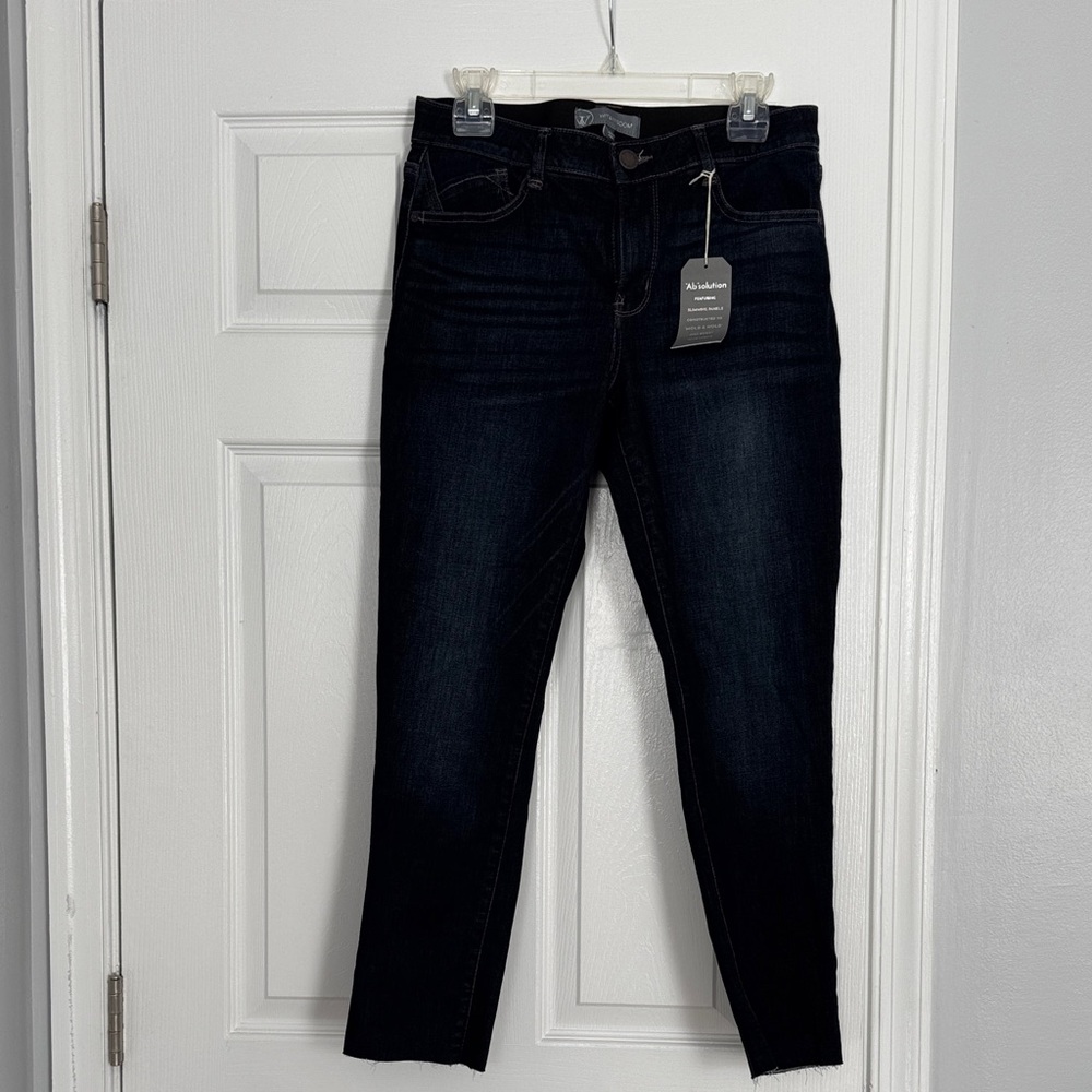 Wit & Wisdom Dark Wash Ankle Jeans